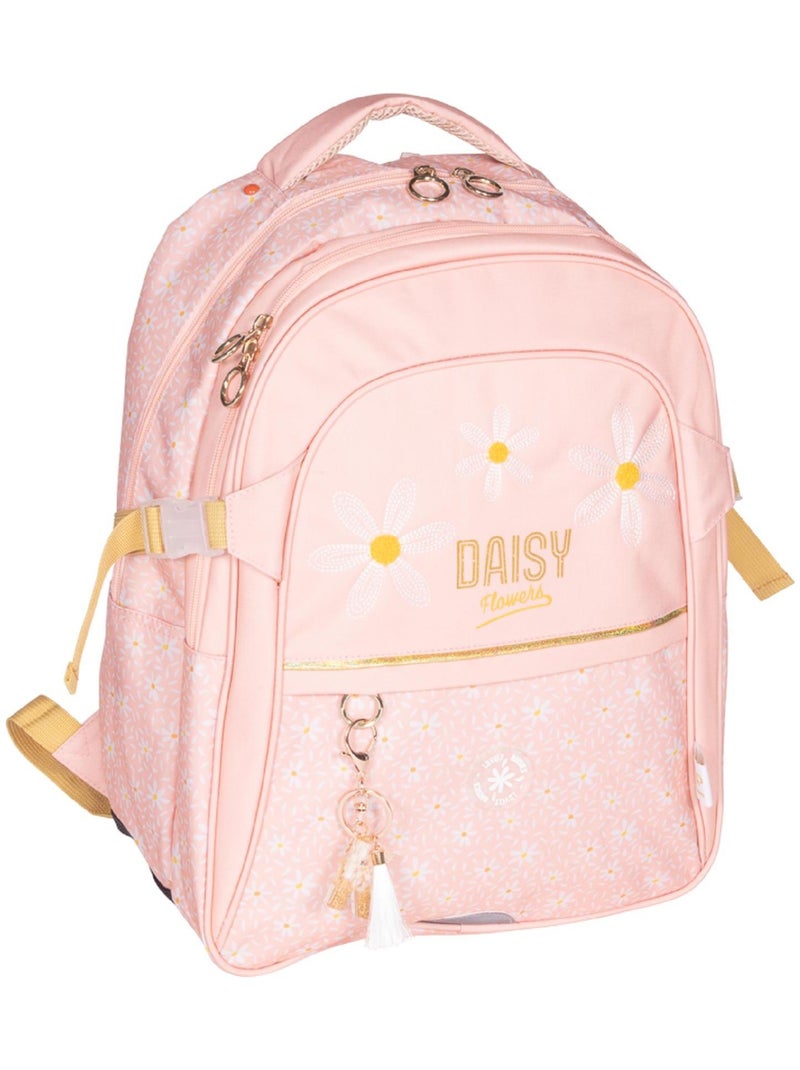 SAC A DOS 2 COMPARTIMENTS KIP DAISY Rose - Kiabi