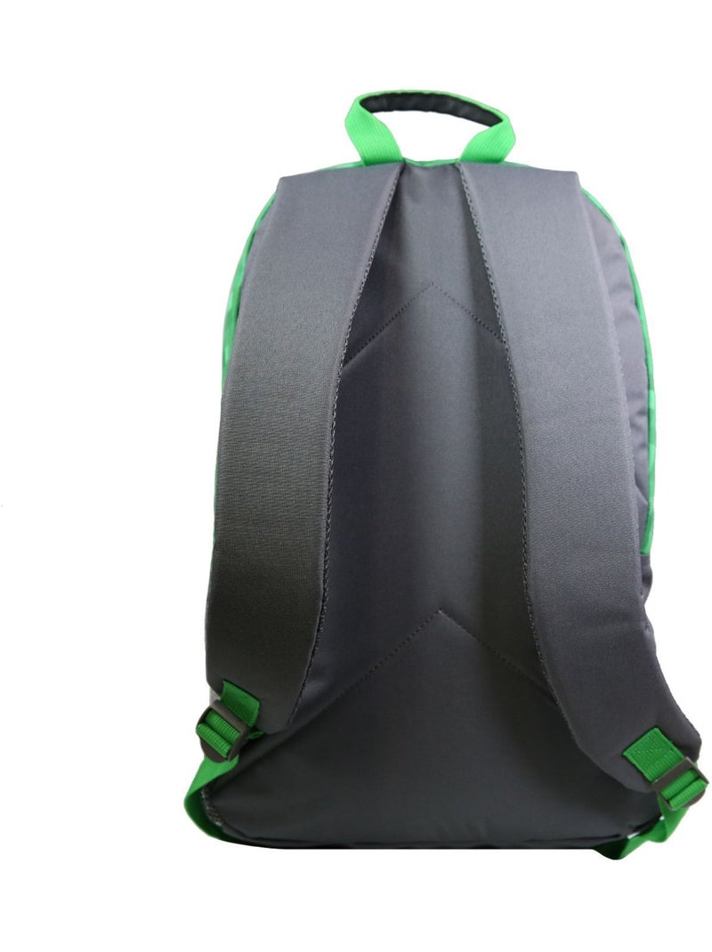 Sac à dos 2 compartiments Minecraft Jeu Vidéo Gris Bagtrotter Gris - Kiabi