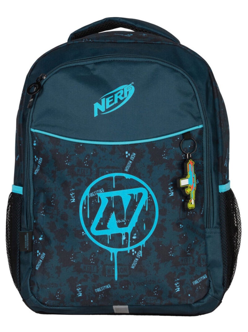 Sac à dos 2 compartiments NERF SPLASH Noir - Kiabi