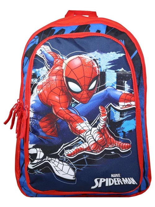 Sac à dos 2 compartiments Spider-Man Bleu - Kiabi