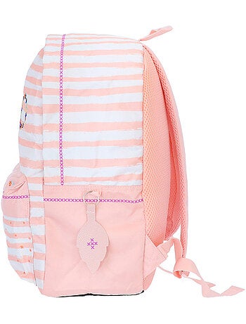 Sac à dos 2 compartiments toile imprimée Ettavee Hello