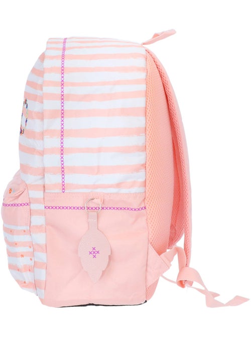 Sac à dos 2 compartiments toile imprimée Ettavee Hello - Kiabi