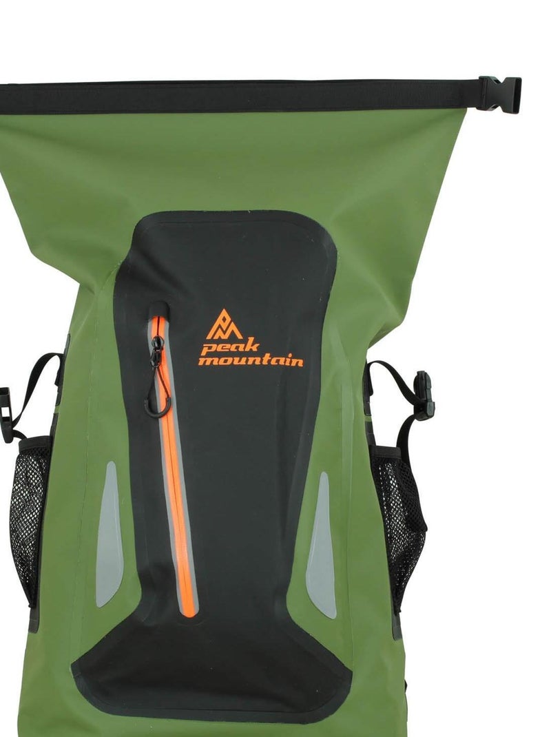 Sac à dos 22L MISTRAL - PEAK MOUNTAIN Kaki - Kiabi