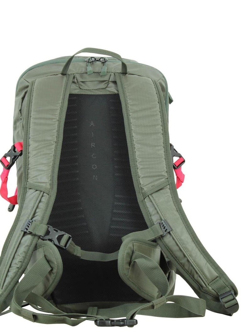 Sac à dos 22L MONTY - PEAK MOUNTAIN Rose fushia - Kiabi