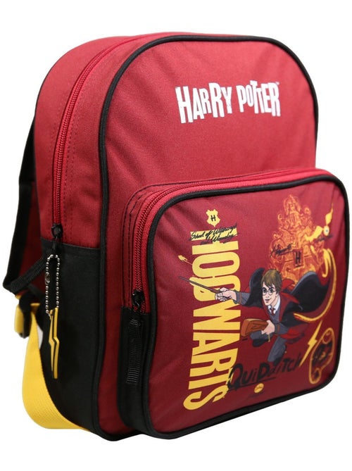 Sac à dos 30 cm avec poche Harry Potter Rouge Bagtrotter - Kiabi