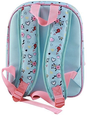 Sac à dos 30 cm avec poche Miraculous / Ladybug Bleu Bagtrotter