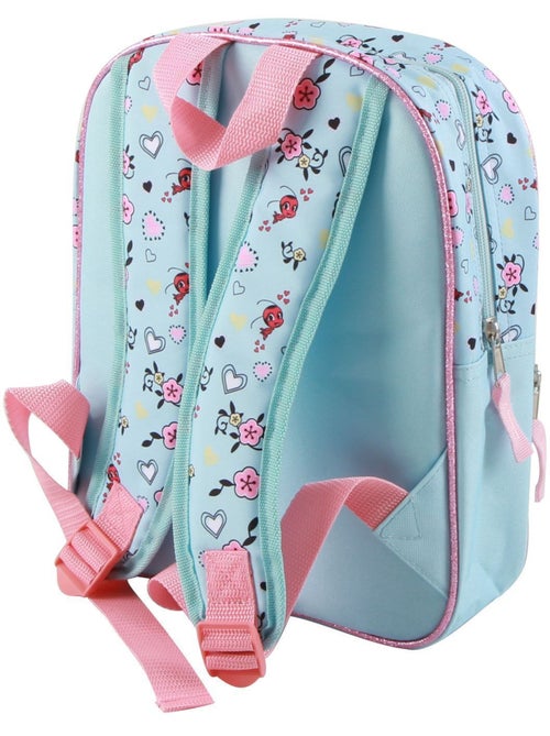 Sac à dos 30 cm avec poche Miraculous / Ladybug Bleu Bagtrotter - Kiabi