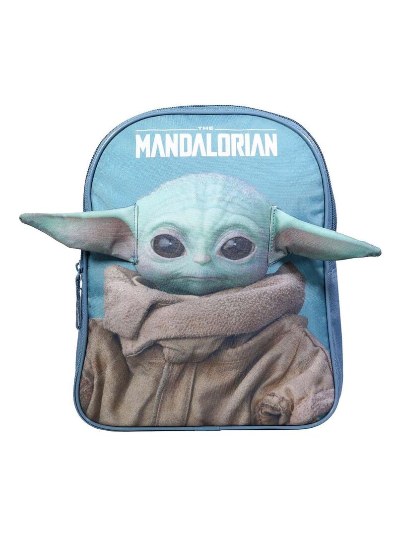 Sac à dos 31 cm avec détails 3D Baby Yoda Star Wars / The Mandalorian Bleu  Bagtrotter - Bleu - Kiabi - 18.95€