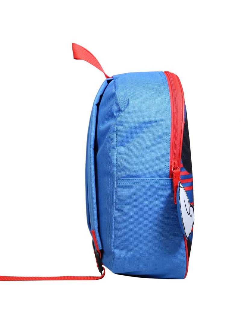 Sac à dos 31 cm avec détails 3D Disney Mickey Bleu Bagtrotter Bleu - Kiabi