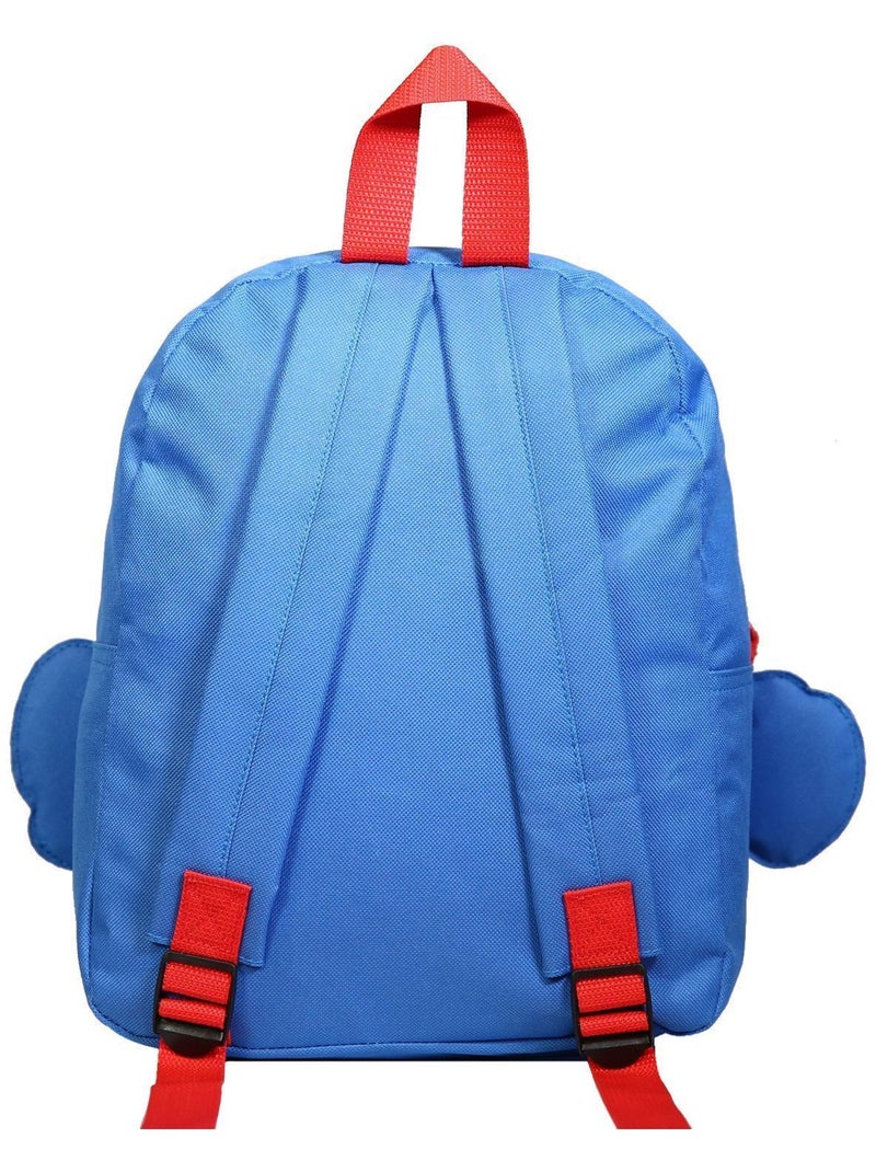 Sac à dos 31 cm avec détails 3D Disney Mickey Bleu Bagtrotter Bleu - Kiabi
