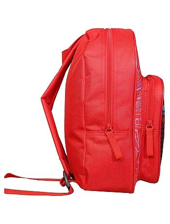 Sac à dos 31 cm avec poche Disney Cars Voiture Flash McQueen Rouge Bagtrotter