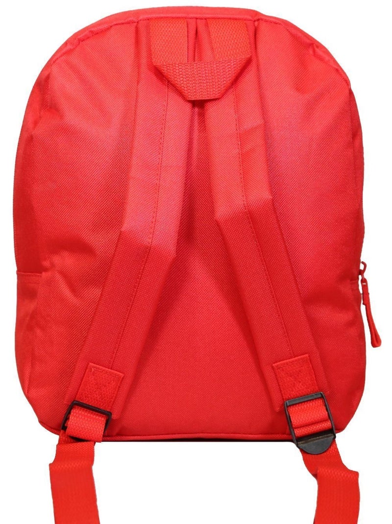 Sac à dos 31 cm avec poche Disney Cars Voiture Flash McQueen Rouge Bagtrotter Rouge - Kiabi
