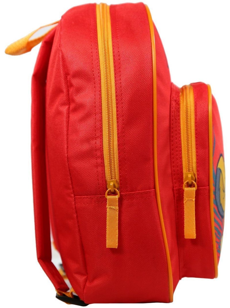 Sac à dos 31 cm avec poche Disney Le Roi Lion Simba Rouge Bagtrotter Rouge - Kiabi