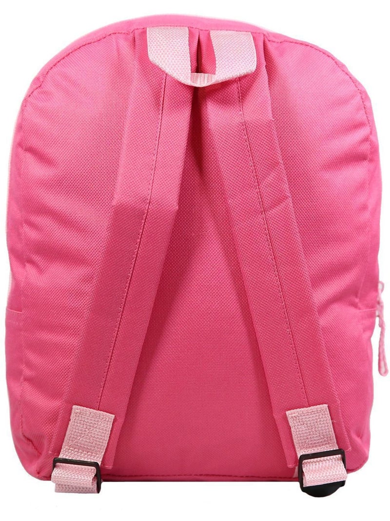 Sac à dos 31 cm avec poche Disney Minnie Coeur Rose Bagtrotter Rose - Kiabi