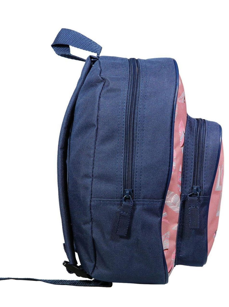 Sac à dos 31 cm avec poche Lili Lou Chat Rose Bagtrotter Rose - Kiabi