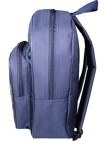 Sac à dos 31 cm avec poche maternelle Super Mario Bleu