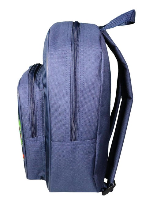 Sac à dos 31 cm avec poche maternelle  Super Mario Bleu - Kiabi