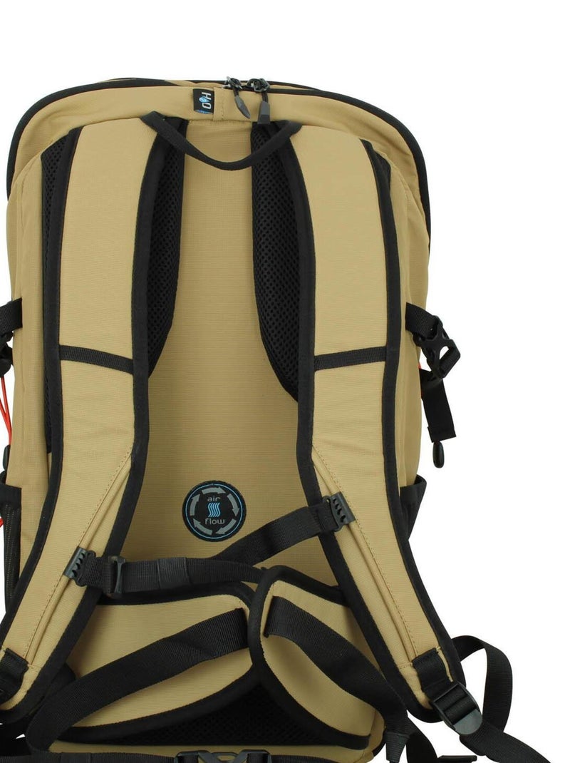 Sac à dos 32L MIRVAL - PEAK MOUNTAIN Beige - Kiabi