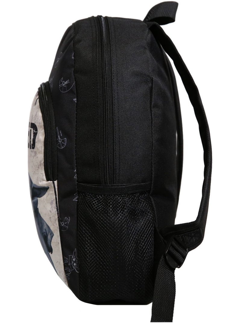 Sac à dos 37 cm avec poche Baby Yoda Star Wars / The Mandalorian Noir et Beige Bagtrotter Noir - Kiabi