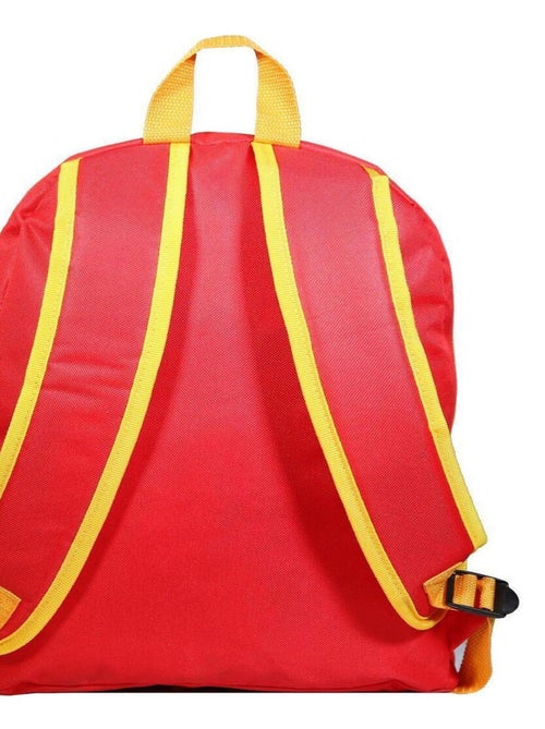 Sac à dos 37 cm avec poche Disney Le Roi Lion Simba Rouge Bagtrotter - Kiabi