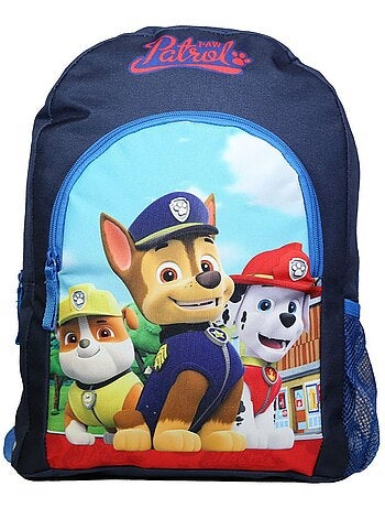 Sac à dos 37 cm avec poche Pat'Patrouille Bleu Bagtrotter