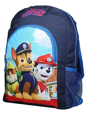Sac à dos 37 cm avec poche Pat'Patrouille Bleu Bagtrotter