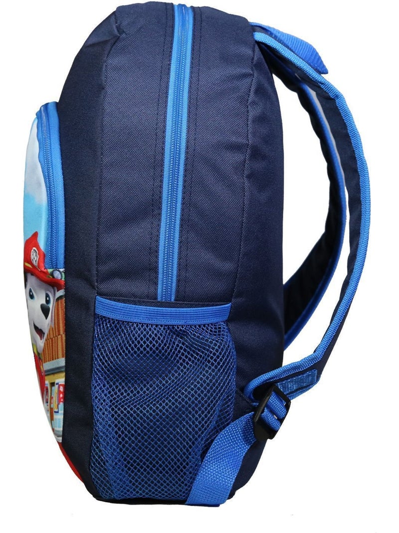 Sac à dos 37 cm avec poche Pat'Patrouille Bleu Bagtrotter Bleu - Kiabi