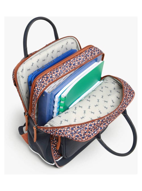 Sac à dos 37cm Caméléon Vintage Fantasy avec 2 compartiments - CP/CE1/CE2 - Kiabi