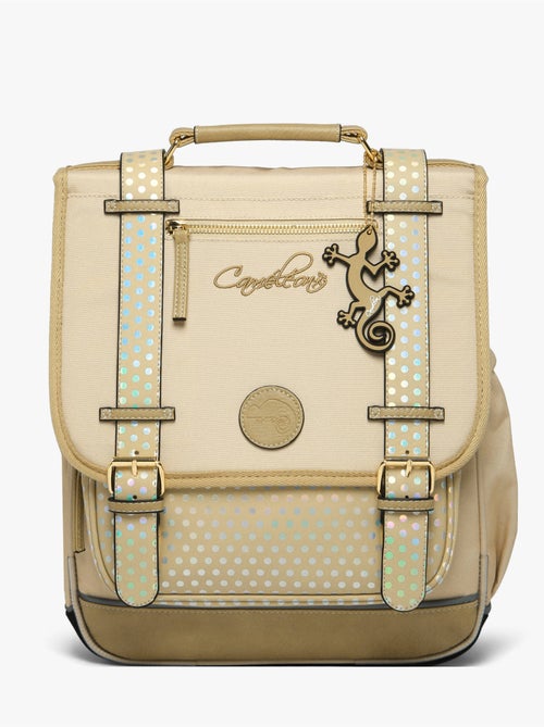 Sac à dos 39cm Caméléon Vintage Fantasy avec 2 compartiments - CM1/CM2 - Kiabi Sac à dos 39cm Caméléon Vintage Fantasy avec 2 compartiments - CM1/CM2 - Kiabi