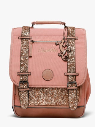 Sac à dos 39cm Caméléon Vintage Fantasy avec 2 compartiments - CM1/CM2