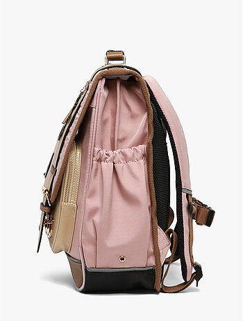 Sac à dos 39cm Caméléon Vintage Fantasy avec 2 compartiments - CM1/CM2