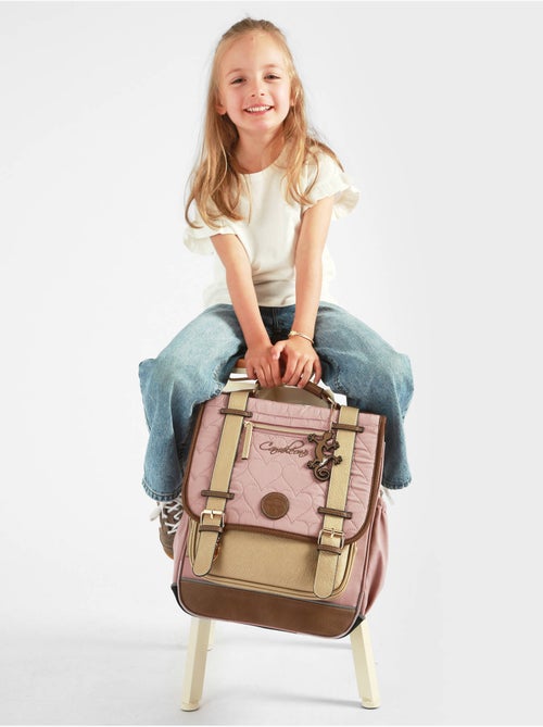 Sac à dos 39cm Caméléon Vintage Fantasy avec 2 compartiments - CM1/CM2 - Kiabi