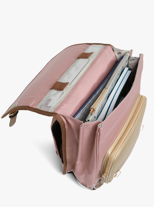 Sac à dos 39cm Caméléon Vintage Fantasy avec 2 compartiments - CM1/CM2 - Kiabi