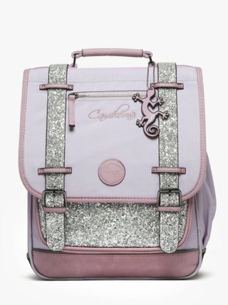 Sac à dos 39cm Caméléon Vintage Fantasy avec 2 compartiments - CM1/CM2