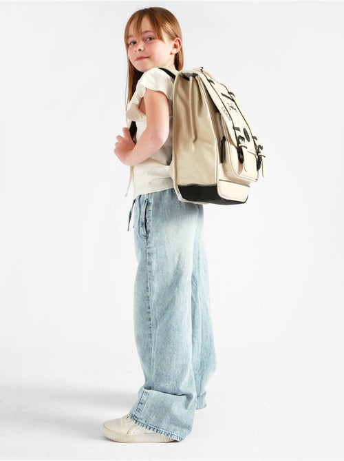 Sac à dos 39cm caméléon vintage north avec 2 compartiments - cp/ce1/ce2 - Kiabi