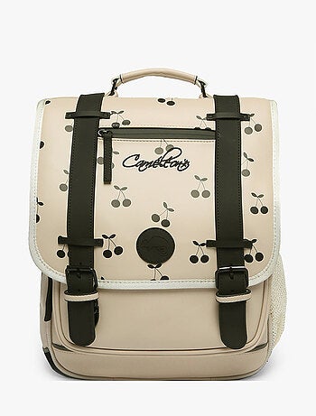 Sac à dos 39cm Caméléon Vintage North avec 2 compartiments - CP/CE1/CE2