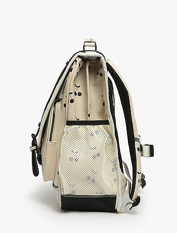 Sac à dos 39cm Caméléon Vintage North avec 2 compartiments - CP/CE1/CE2