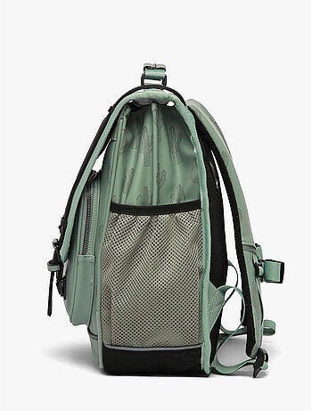 Sac à dos 39cm caméléon vintage north avec 2 compartiments - cp/ce1/ce2