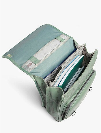 Sac à dos 39cm caméléon vintage north avec 2 compartiments - cp/ce1/ce2