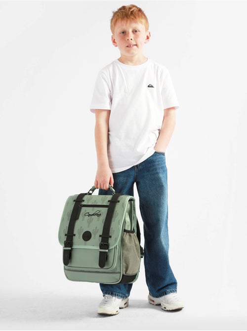 Sac à dos 39cm caméléon vintage north avec 2 compartiments - cp/ce1/ce2 - Kiabi Sac à dos 39cm caméléon vintage north avec 2 compartiments - cp/ce1/ce2 - Kiabi