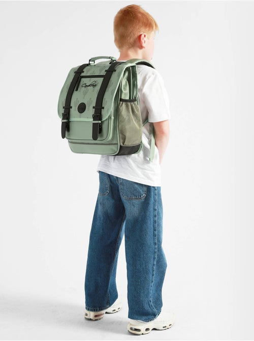 Sac à dos 39cm caméléon vintage north avec 2 compartiments - cp/ce1/ce2 - Kiabi Sac à dos 39cm caméléon vintage north avec 2 compartiments - cp/ce1/ce2 - Kiabi