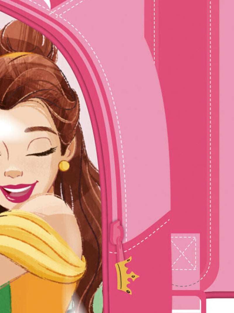 Sac à dos 3D - Disney Princesses - 26x32x10 cm Rose - Kiabi