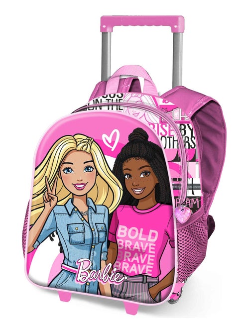 Sac à dos 3D à Roulettes Petit - Barbie Brave - Kiabi
