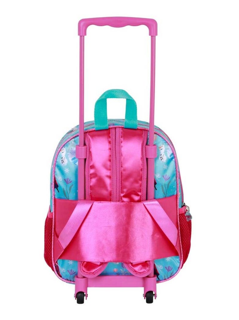 Sac à dos 3D à Roulettes Petit - Disney La Reine des Neiges 2 (Frozen) Family - Bleu - Taille Unique Bleu - Kiabi