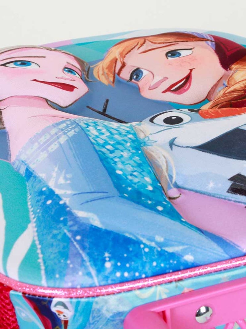 Sac à dos 3D à Roulettes Petit - Disney La Reine des Neiges 2 (Frozen) Family - Bleu - Taille Unique Bleu - Kiabi