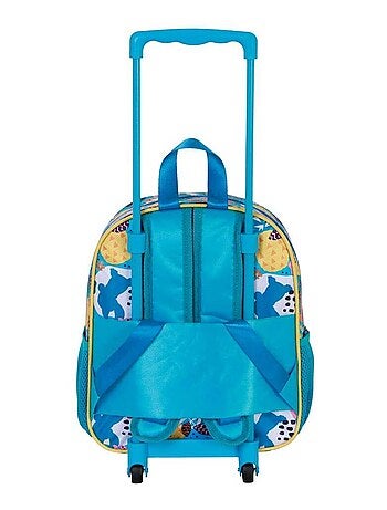 Sac à dos 3D à Roulettes Petit - Disney Lilo et Stitch Colors - Turquoise - Taille Unique