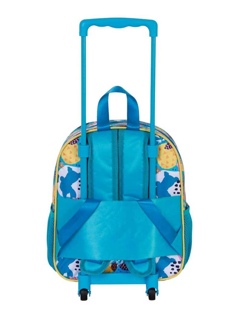 Sac à dos 3D à Roulettes Petit - Disney Lilo et Stitch Colors - Turquoise - Taille Unique Bleu turquoise - Kiabi