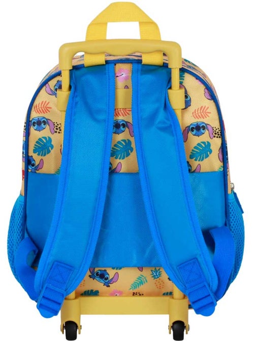 Sac à dos 3D à Roulettes Petit - Disney Lilo et Stitch Ocean - Bleu - Taille Unique - Kiabi
