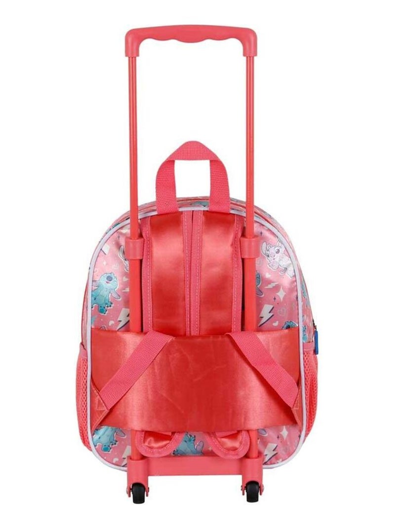 Sac à dos 3D à Roulettes Petit - Disney Lilo et Stitch Thing - Rose - Taille Unique Rose - Kiabi