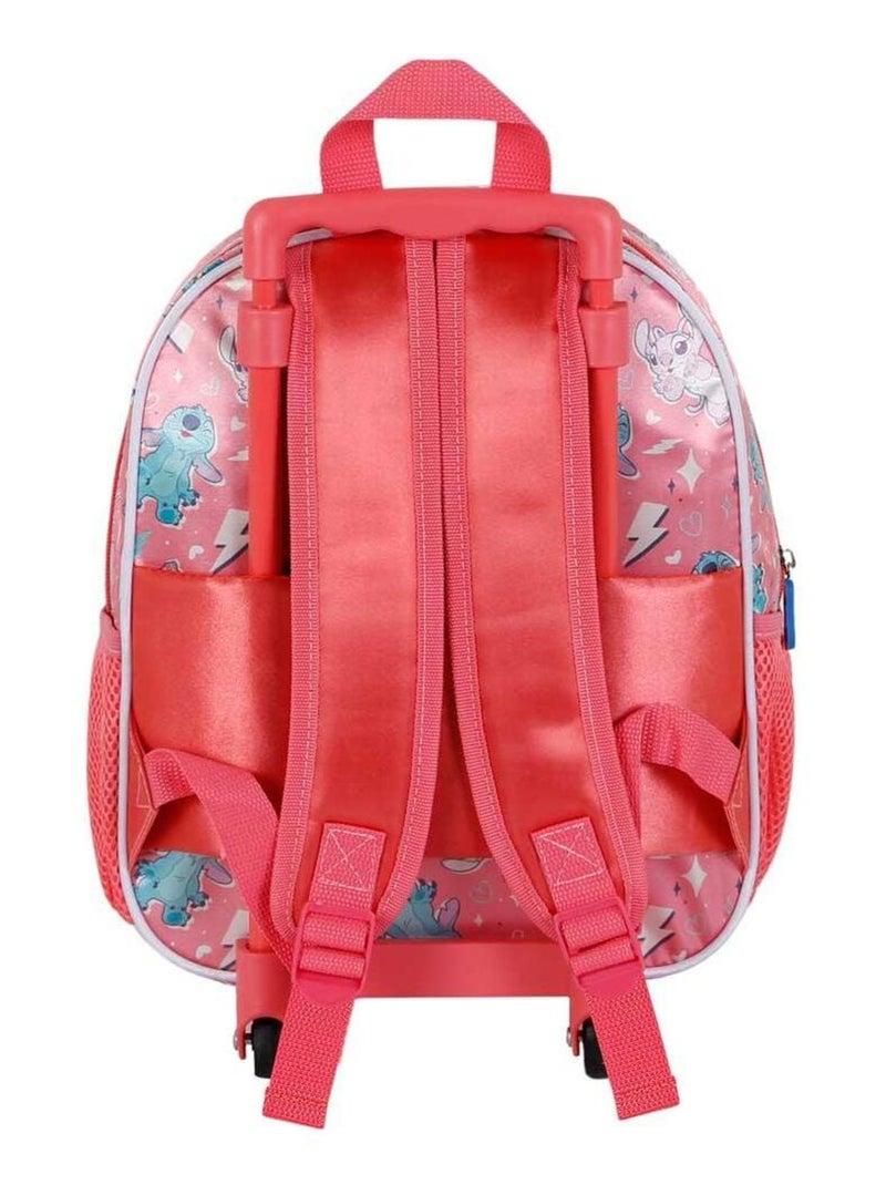Sac à dos 3D à Roulettes Petit - Disney Lilo et Stitch Thing - Rose - Taille Unique Rose - Kiabi